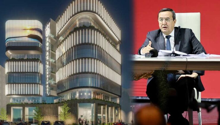 Konak Belediyesi’nin yeni bina projesi görücüye çıktı… Başkan Batur: 'Yeni bina ihalesi yeni yılda'