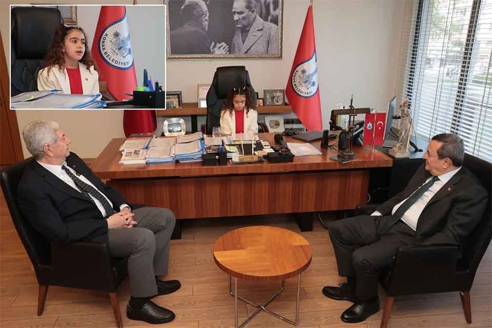 Konak Belediye Başkanı Abd&uuml;l Batur, 23 Nisan Ulusal Egemenlik ve