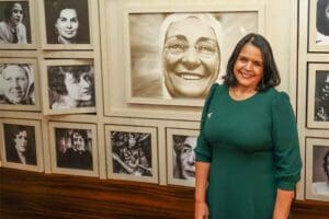 Konak Belediyesi Kadın M&uuml;zesi&rsquo;nde Minou Mirabal&rsquo;ın katılımıyla ger&ccedil;ekleşen Sınır Tanımayan