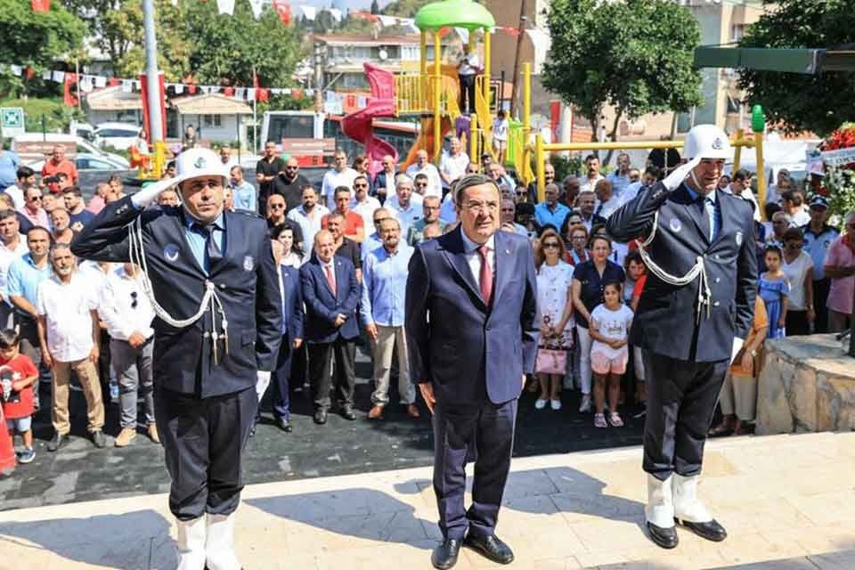 &nbsp; 30 Ağustos Zafer Bayramı&rsquo;nın G&uuml;ltepe&rsquo;de d&uuml;zenlenen &ccedil;elenk t&ouml;reniyle kutlandığı