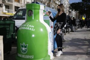Konak Belediyesi, Sıfır Atık Yönetimi kapsamında “Atık Toplama Noktası” uygulaması