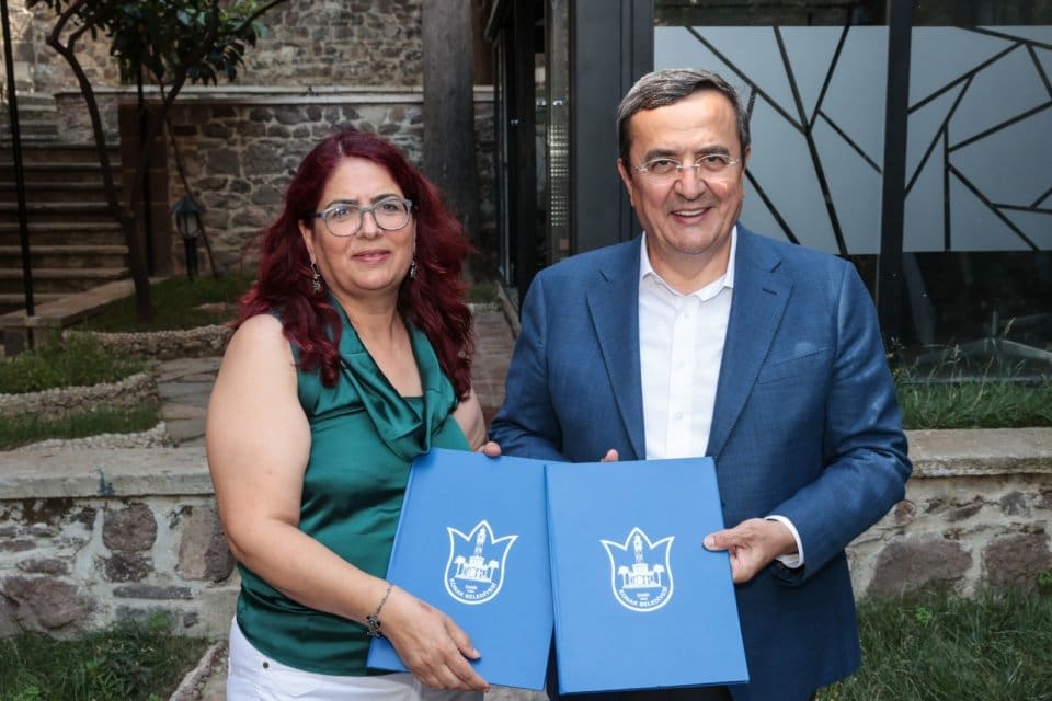 Konak Belediyesi ve İzmir Kadın Dayanışma Derneği arasında imzalan protokol