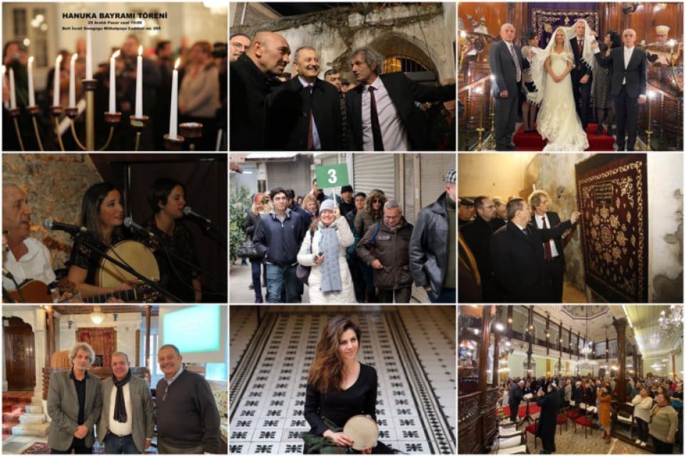 Konak Belediyesi ile İzmir Musevi Cemaati Vakfı&rsquo;nın birlikte d&uuml;zenlediği İzmir
