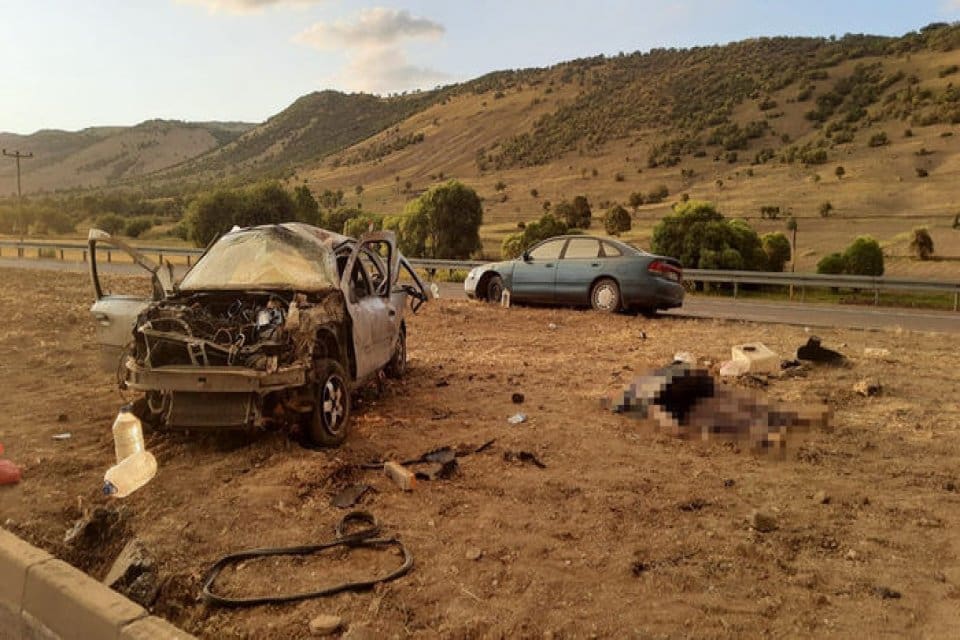 Konya'da meydana gelen trafik kazasında, Musa Keser'in kullandığı ara&ccedil;taki Abdullah