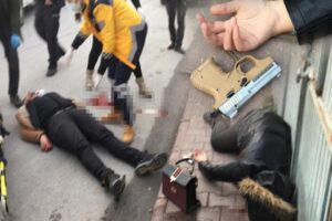 Konya'da Muhammet K. (26), boşanma aşamasındaki eşi Esma Nur K.'yı (23)