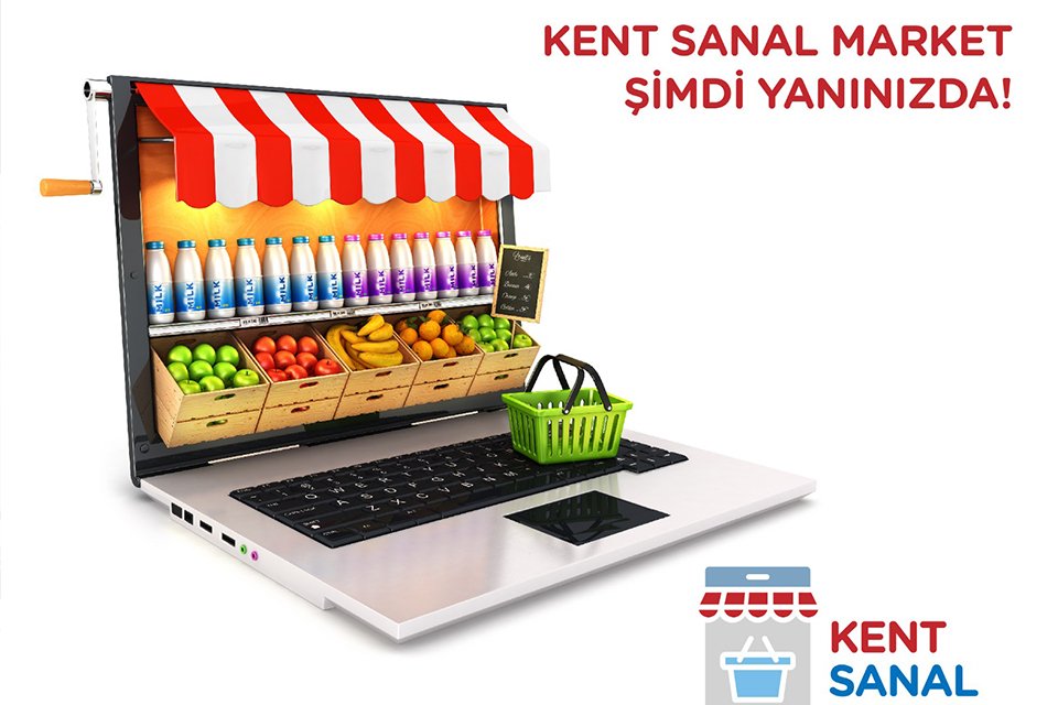 Karşıyaka Belediyesi iştiraki Kent A.Ş. online alışveriş sitesi olan “kentsanalmarket.com”