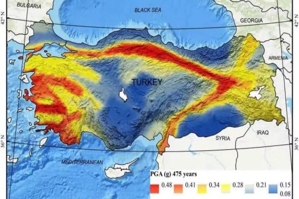 Afet ve Acil Durum Y&ouml;netimi Başkanlığı'nın (AFAD) internet sitesinde yer