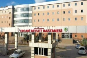 Diyarbakır Ergani Devlet Hastanesi'nde bir hemşire, 6 aylık&nbsp;bebeğe a&ccedil;ılan damar
