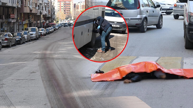 Eskişehir'de yolun karşısına ge&ccedil;erken Ali Akasya isimli vatandaşa servis otob&uuml;s&uuml;