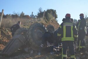 Kaza, saat 14.30 sıralarında Kula'ya bağlı kırsal Börtlüce Mahallesi'nde meydana