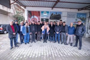 İzmir B&uuml;y&uuml;kşehir Belediye Başkanı Tun&ccedil; Soyer, Bayındır Ziraat Odası&rsquo;nı ziyaret