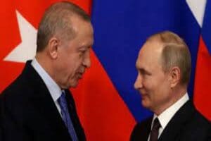 Kremlin s&ouml;zc&uuml;s&uuml; Dimitri Peskov, Cumhurbaşkanı Erdoğan'ın Rusya Devlet Başkanı Putin