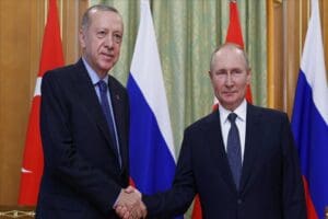 Kremlin S&ouml;zc&uuml;s&uuml; Dmitriy Peskov, Rusya lideri Vladimir Putin'in Kazakistan'ın başkenti