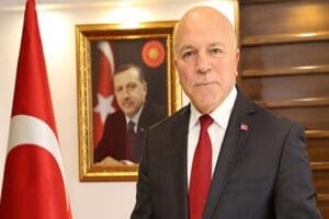 İYİ Parti Erzurum İl Başkanı Melih Kırkpınar'ın konuk olarak katıldığı