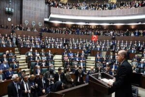Cumhurbaşkanı ve AK Parti Genel Başkanı&nbsp;Recep Tayyip Erdoğan,&nbsp;d&uuml;n kurmaylarıyla toplantı