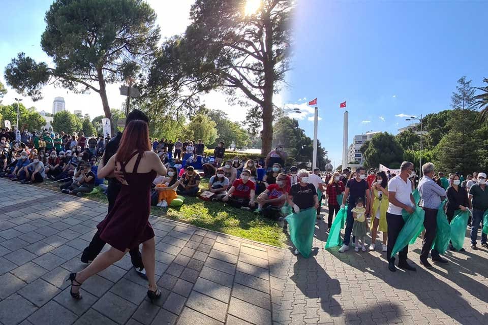İzmir B&uuml;y&uuml;kşehir Belediyesi 5 Haziran D&uuml;nya &Ccedil;evre G&uuml;n&uuml;&rsquo;n&uuml; K&uuml;lt&uuml;rpark&rsquo;ta kutladı.