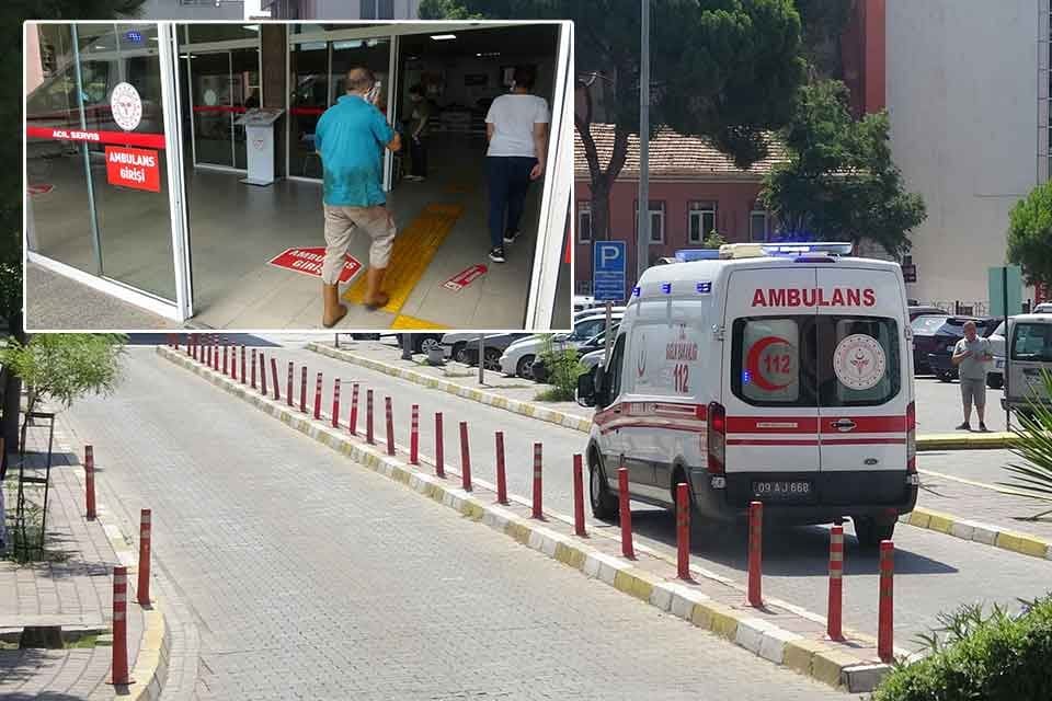 Kurban Bayramı'nın ilk g&uuml;n&uuml;nde, kurbanlarını kendileri kesmek isteyen acemi kasaplar,
