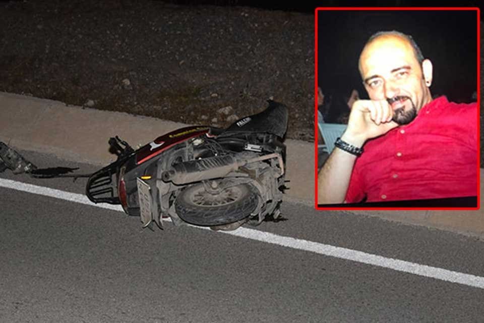 İzmir&rsquo;in Gaziemir il&ccedil;esinde, havalimanına motosiklet ile yiyecek servisi yapan G&uuml;rkan