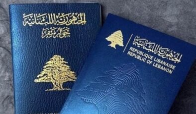 Lübnan'da pasaport defteri krizi