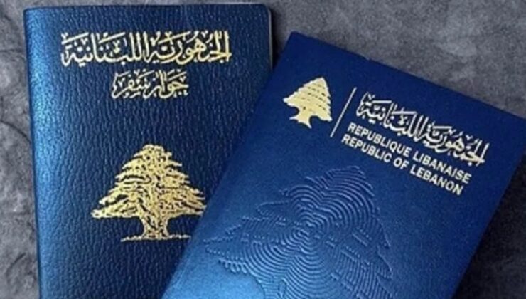 Lübnan'da pasaport defteri krizi