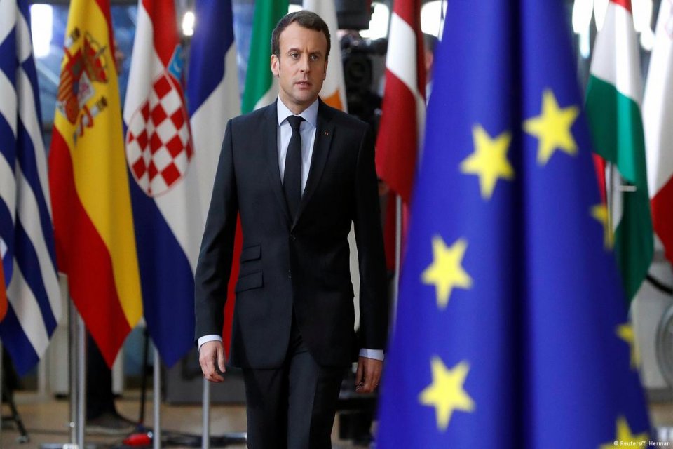 Fransa Cumhurbaşkanı Emmanuel Macron, Avrupa Birliği (AB) &uuml;lkelerine başta Ukrayna