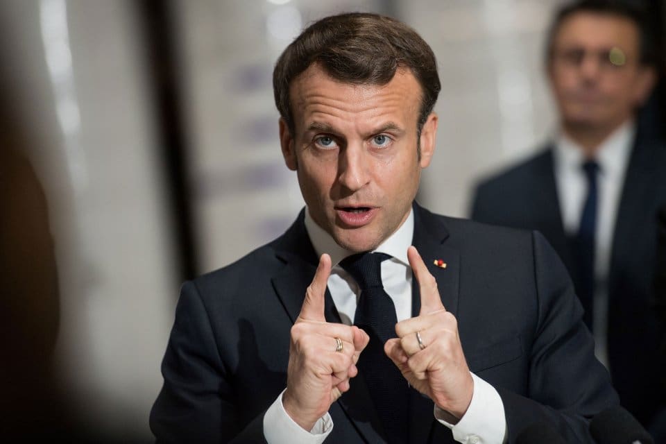 Fransa Cumhurbaşkanı Emmanuel Macron, &Ccedil;ekya'nın başkenti Prag'daki gayriresmi AB Zirvesi