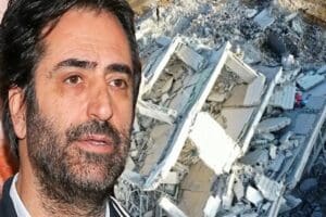 Deprem b&ouml;lgesine giderek yardımlarda bulunan şarkıcı ve y&ouml;netmen Mahsun Kırmızıg&uuml;l,