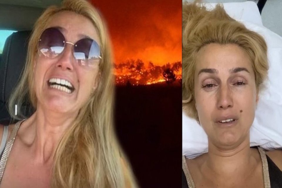 Manavgat'ta başlayan ve daha sonra yerleşim yerlerine sı&ccedil;rayan orman yangınında