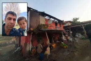 Manisa'nın Kula il&ccedil;esinde kolonya d&ouml;kerek evini ateşe veren İbrahim Sancar'ın