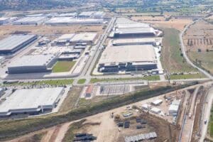 Manisa Organize Sanayi B&ouml;lgesi'nde (OSB) elektrik kablosu &uuml;reten bir fabrikanın