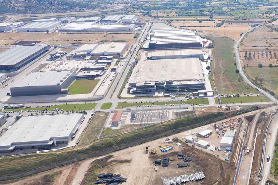 Manisa Organize Sanayi B&ouml;lgesi'nde (OSB) elektrik kablosu &uuml;reten bir fabrikanın