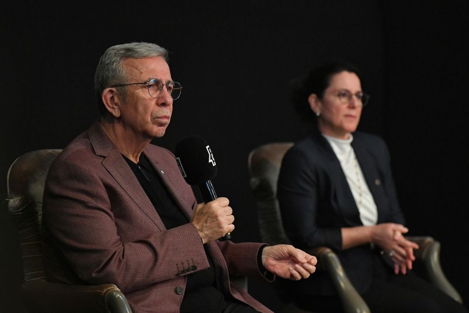 Millet İttifakı Cumhurbaşkanı Yardımcısı Adayı ve Ankara Büyükşehir Başkanı Mansur Yavaş ve