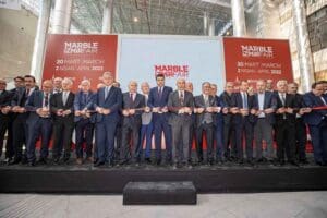 T&uuml;rkiye doğal taş ihracatının can damarı Marble İzmir Fuarı başladı.