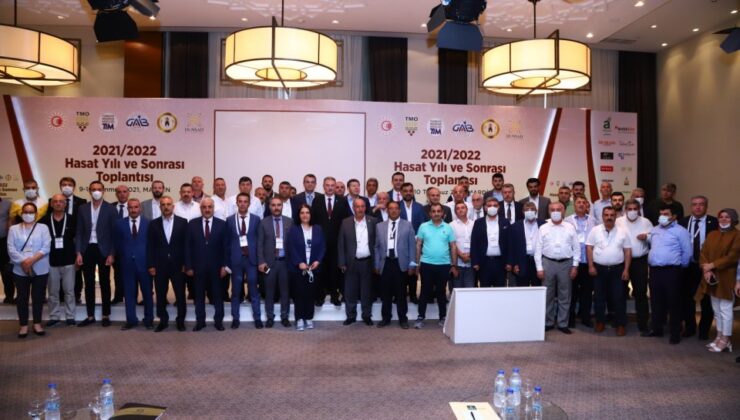 Mardin'de üretici ve sektör liderleri 2020/2021 hasat yılını değerlendirdi