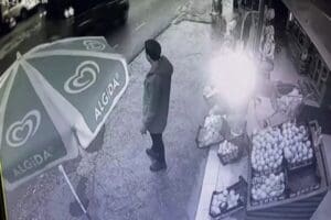 Ordu&rsquo;nun Fatsa il&ccedil;esinde kimliği belirsiz kişiler, otomobille geldikleri markete tabancayla