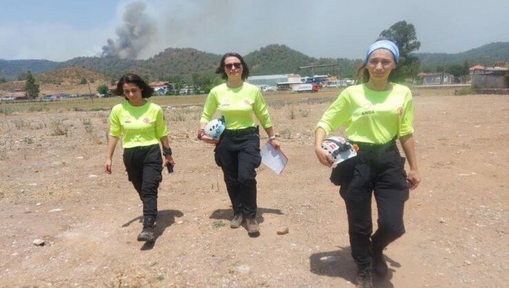 Marmaris’te arama kurtarma gönüllüsü kadınlar sahaya indi!