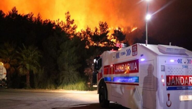 Marmaris yangınında 500 hektar alan zarar gördü… Zanlıya ev hapsi cezası