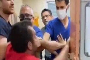 Bursa&nbsp;Y&uuml;ksek İhtisas Eğitim ve Araştırma Hastanesi'nin acil servisinde g&ouml;revli Dr.