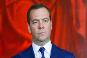 Eski Rusya Başbakanı ve G&uuml;venlik Konseyi Başkan Yardımcısı Dmitri Medvedev,