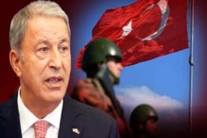 Milli Savunma Bakanı Hulusi Akar, Mehmet&ccedil;iğin, Irak&rsquo;ın kuzeyindeki Zap b&ouml;lgesinde
