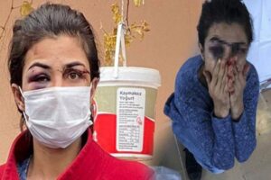Antalya'da ellerine kelepçe takarak kendisini darbeden eşini silahla öldüren Melek