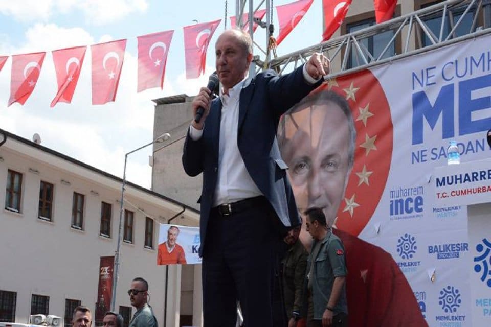İnce&rsquo;nin &ouml;nce sağlık sorunları nedeniyle Manisa ve İzmir mitinginin iptal