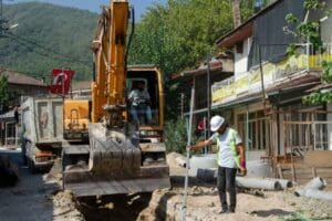 İzmir B&uuml;y&uuml;kşehir Belediyesi İZSU Genel M&uuml;d&uuml;rl&uuml;ğ&uuml; şiddetli yağışların yol a&ccedil;tığı