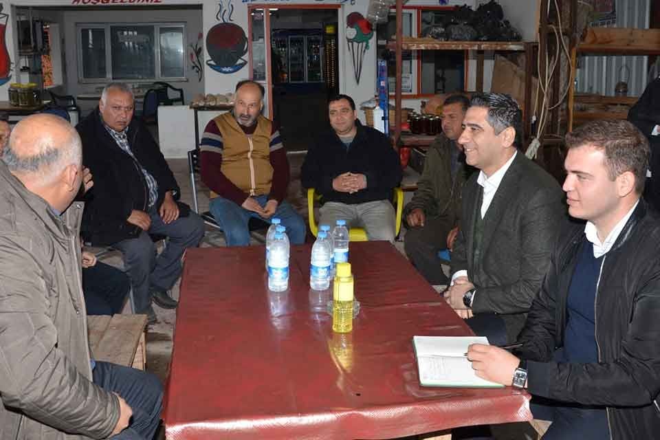 Menderes Belediye Başkanı Mustafa Kayalar, mahalle ziyaretlerine devam ediyor.&nbsp; Başkan