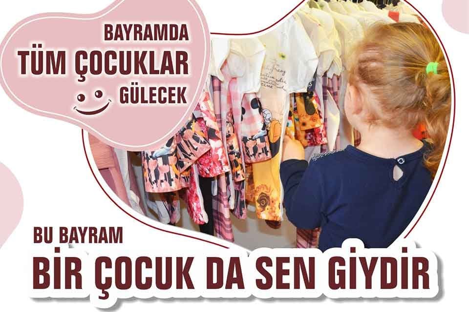 Menderes Belediyesi&rsquo;nce hayata ge&ccedil;irilen &ldquo;Bir &Ccedil;ocuk Da Sen Giydir&rdquo; projesiyle