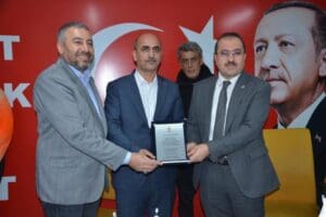 Menemen AK Parti İl&ccedil;e Başkanlığının kurduğu Vefa Grubu&rsquo;nun ilk toplantısına