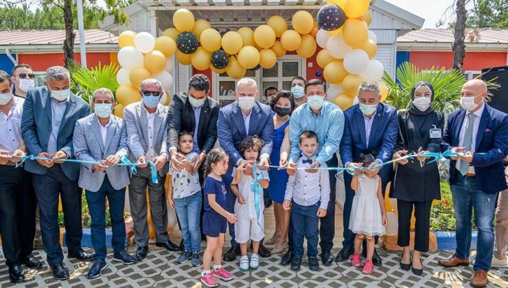 Menemen Belediyesi’nin ilk anaokulu açıldı