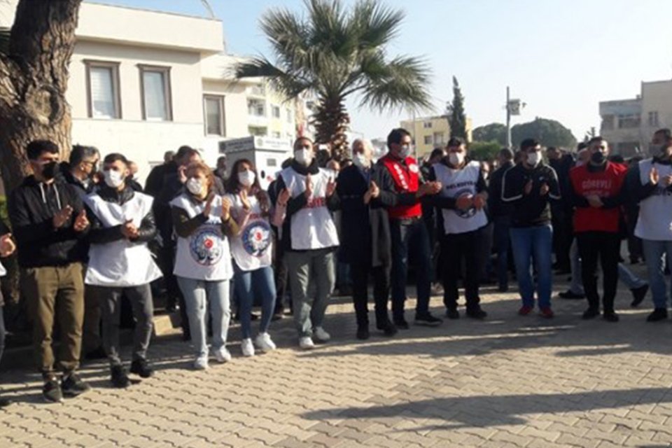 Belediye İş Sendikası Menemen Belediyesi’ne bağlı Meta-Su ve Menaş şirketlerinde