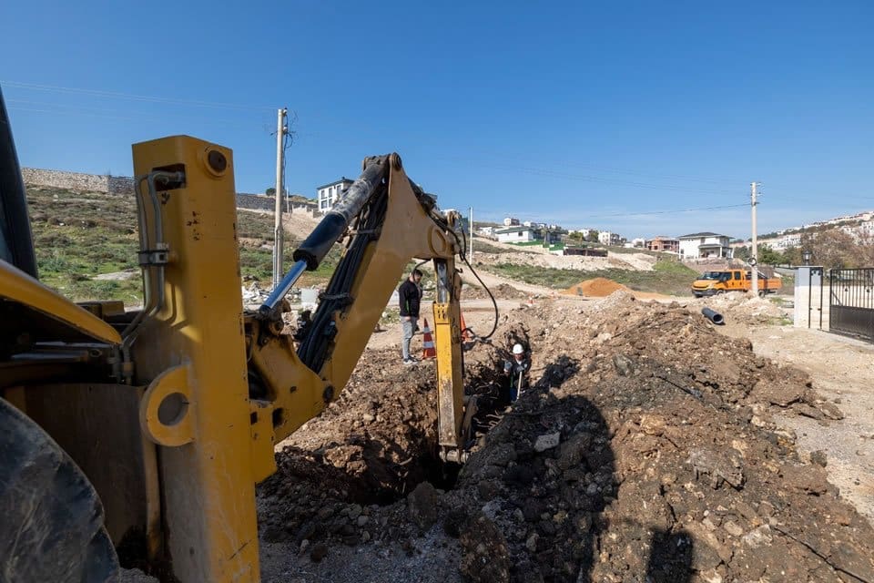 İZSU Genel M&uuml;d&uuml;rl&uuml;ğ&uuml;, Menemen Villakent b&ouml;lgesindeki yeni yerleşim alanlarının g&uuml;&ccedil;l&uuml;