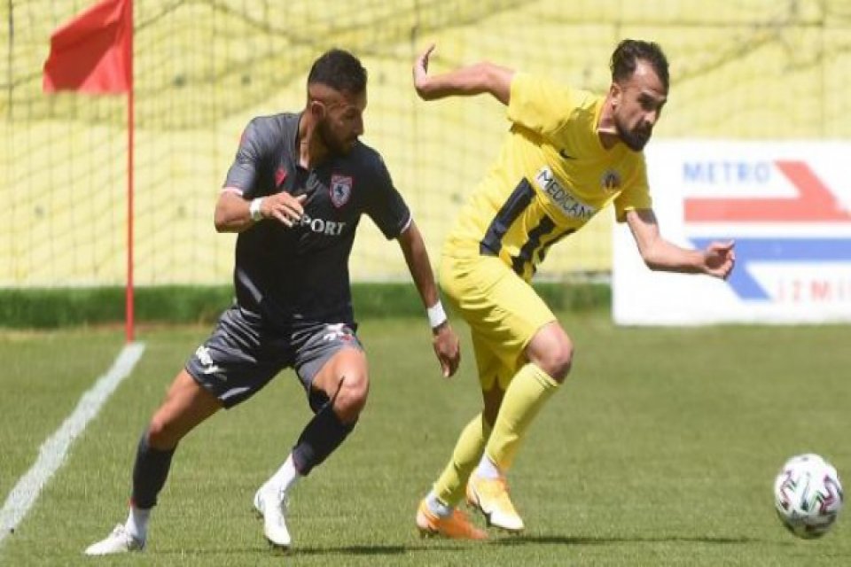 TFF 1'inci Lig'de k&uuml;mede kalma m&uuml;cadelesi veren Menemenspor, S&uuml;per Lig